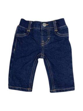 Levi's Signature Dark Wash Denim Jeans size 0-3 Months